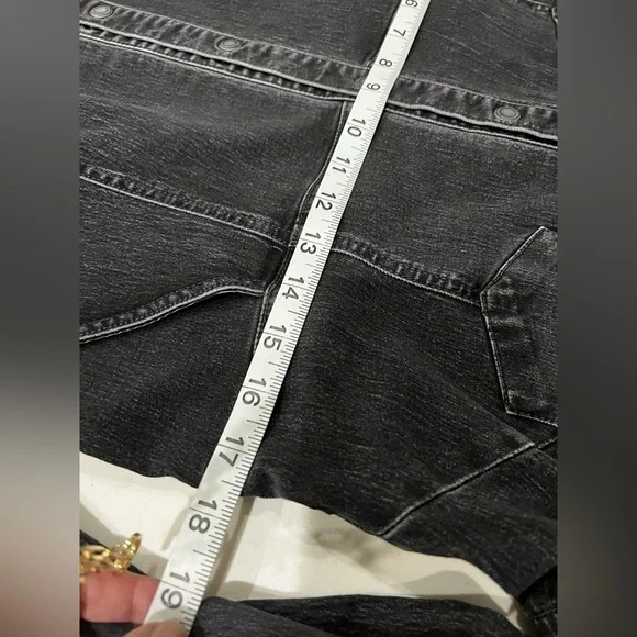 Free People Black Denim Dress - Picture 5 of 5